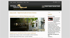 Desktop Screenshot of enjoy-audio.de